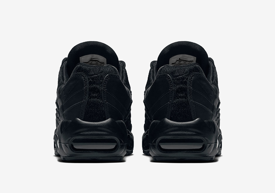 Nike Air Max 95 Wmns All Black Pony Hair 4