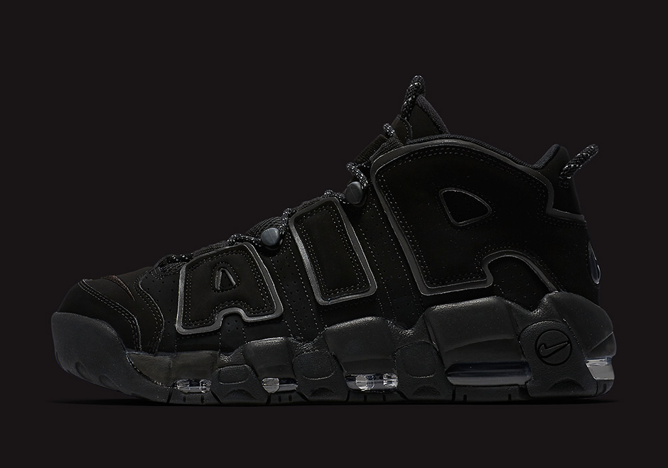 Nike Air More Uptempo Black Reflective 3m 03