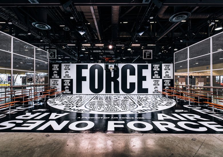 Nike Set Up An Awesome “Force Court” At ComplexCon