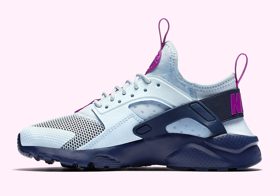 Nike Huarache Ultra Gs Blue Tint Midnight Navy Hyper Violet 6