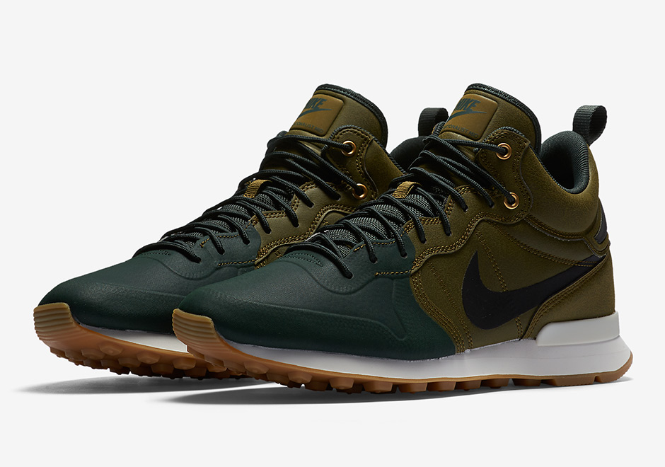 Nike Internationalist Utility Mid Olive Flak 1