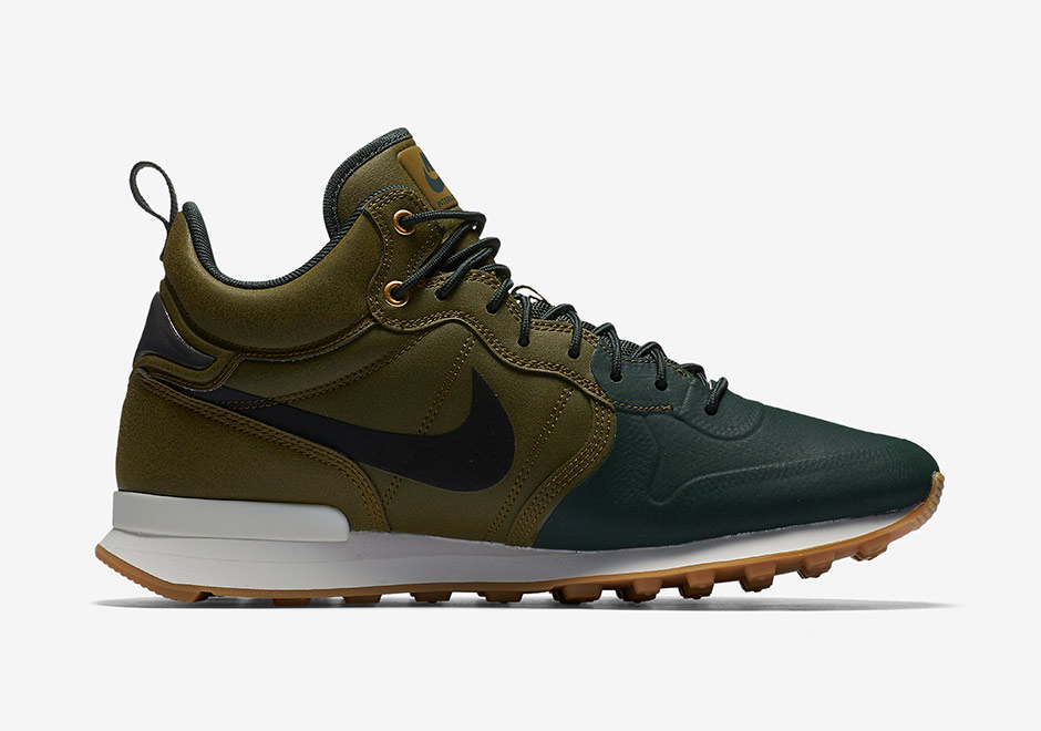 Nike Internationalist Utility Mid Olive Flak 3