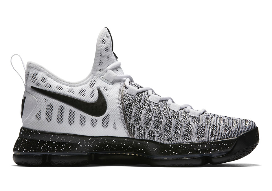 Nike Kd 9 White Black Oreo Speckle 4