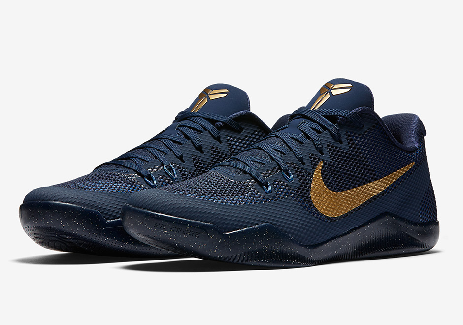 Nike Kobe 11 Releasing In Navy And Gold