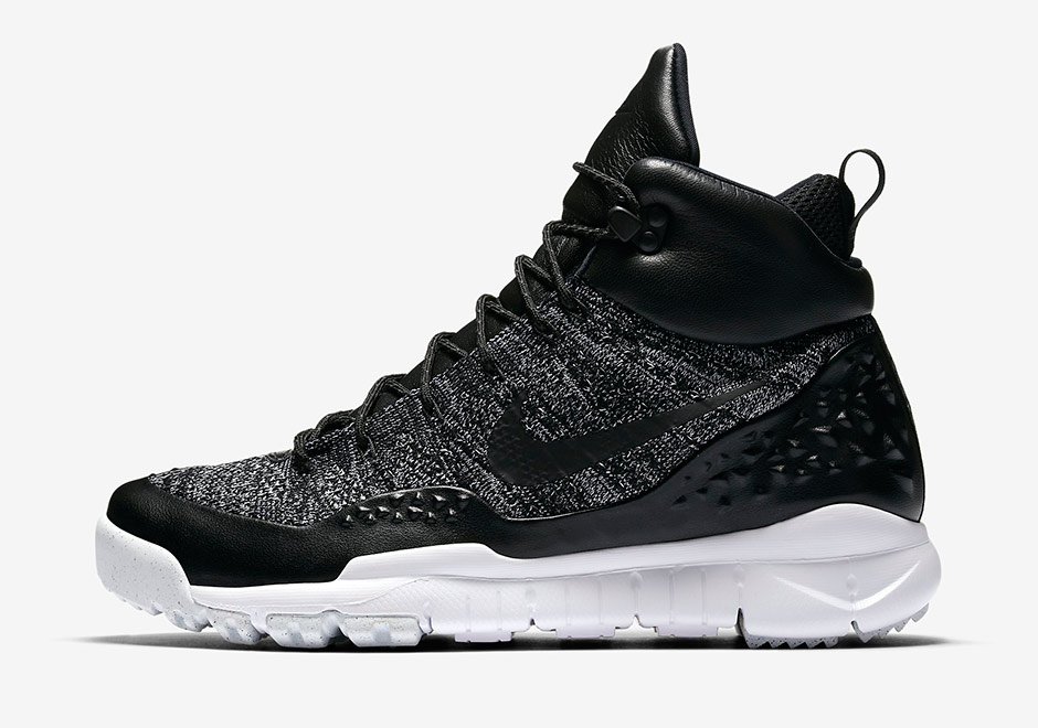 Nike Lupinek Flyknit Black White Oreo 2