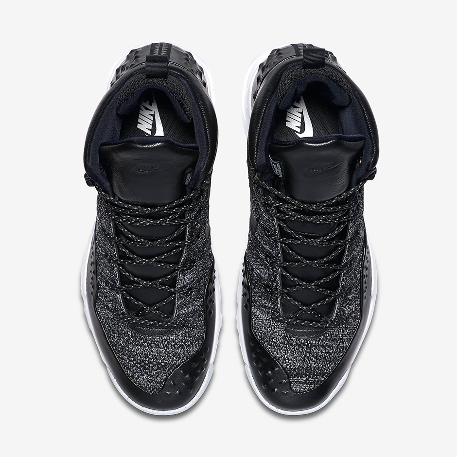 Nike Lupinek Flyknit Black White Oreo 4