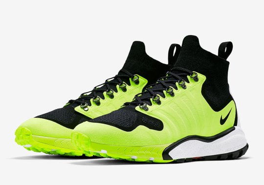 The Nike Talaria Flyknit Mid Is Releasing In The Original Neon Colorway