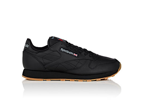 Reebok Classic Leather Black Gum 2