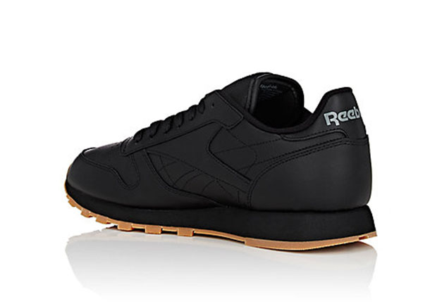 Reebok Classic Leather Black Gum 3