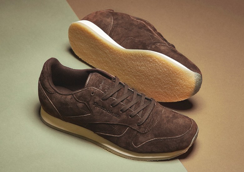 The Reebok Classic Leather Is Remodeled With Crepe Soles