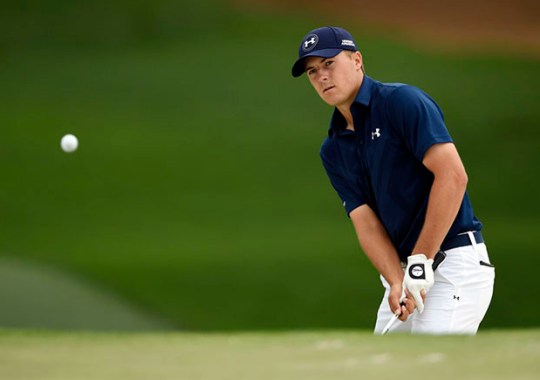 Watch Jordan Spieth Attempt Golf Trick Shots In The UA Curry 3