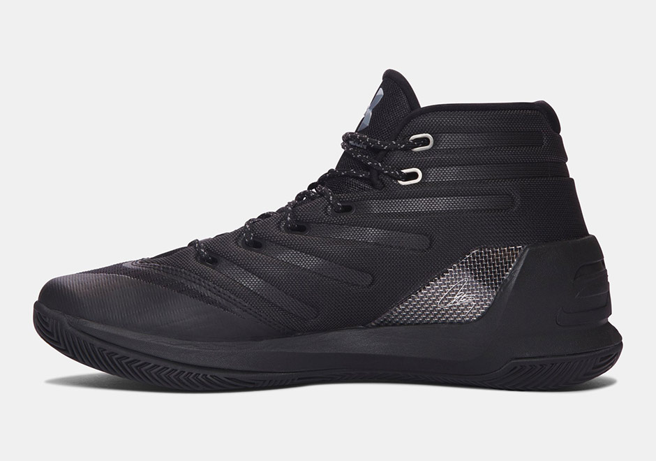 Under Armour Curry 3 Black Friday All Black 3