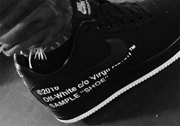 Virgil Abloh's Off-White Has A Nike Air Force 1 Sample "Shoe"