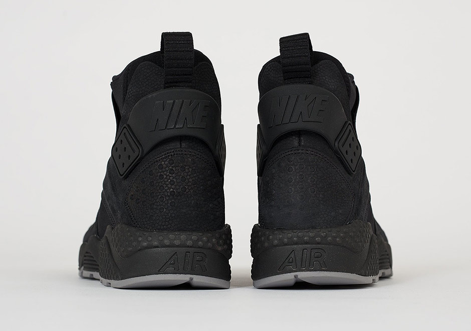 W Nike Air Huarache Run Mid Prm Black 807314 002 5