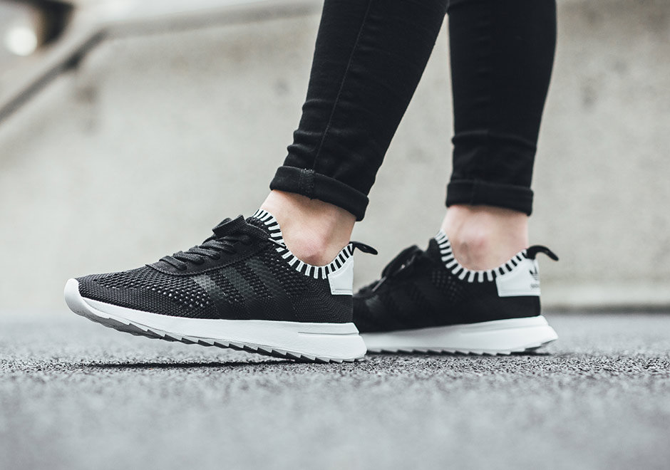 Adidas Flashback Primeknit Women Black White 3