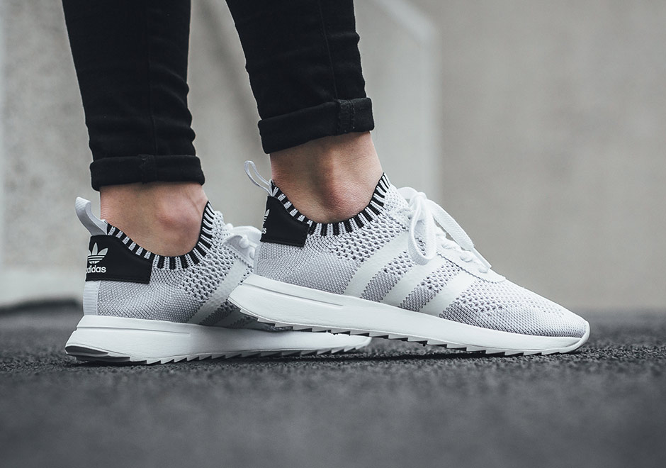 Adidas Flashback Primeknit Women White Black 1