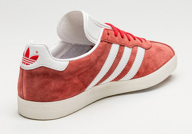 Adidas Gazelle Super Red White 3