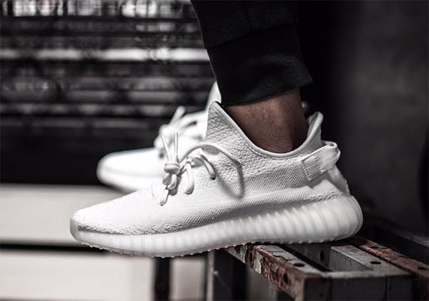 A Closer Look At The adidas Yeezy Boost 350 v2 "Triple White"