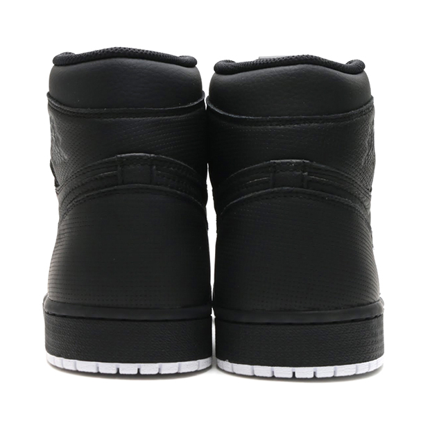 Air Jordan 1 High Black Perforated 555088 002 4