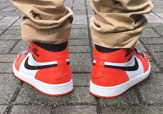 On-Foot Look At The Air Jordan 1 “Rare Air”