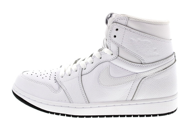 Air Jordan 1 Retro High Og White Perforated 2