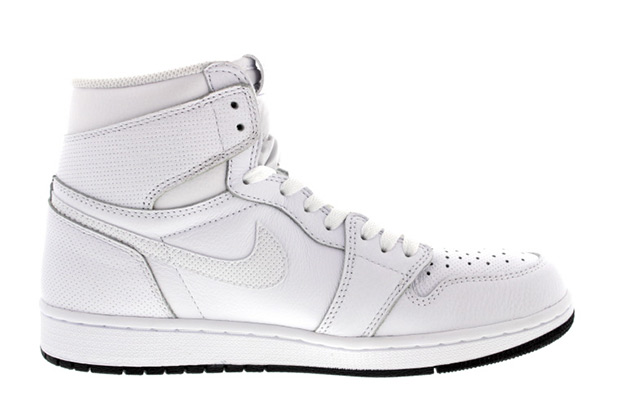 Air Jordan 1 Retro High Og White Perforated 3