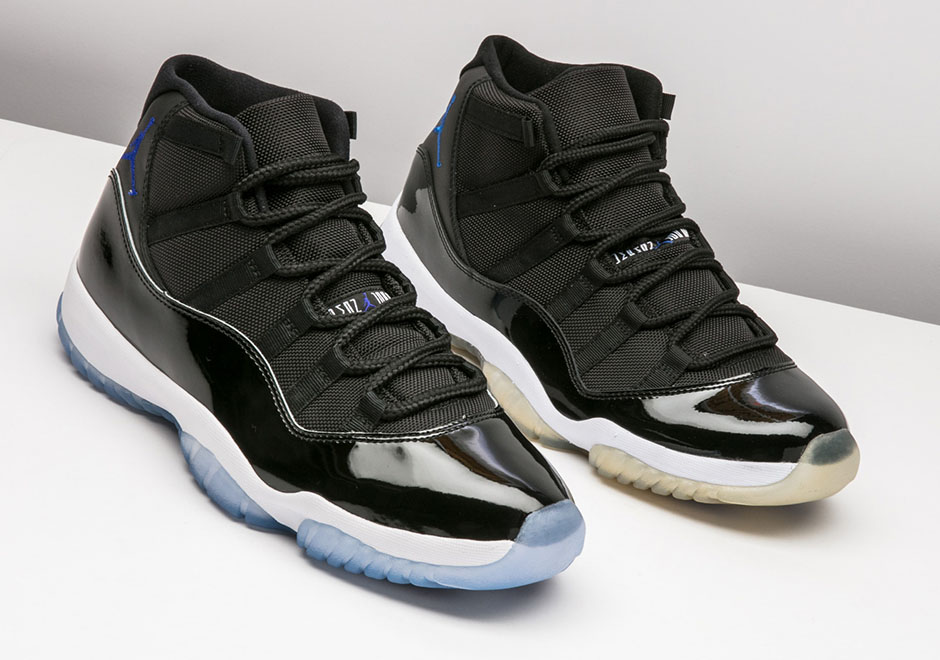 Air Jordan 11 Space Jam 09 Vs 16 Comparison 3