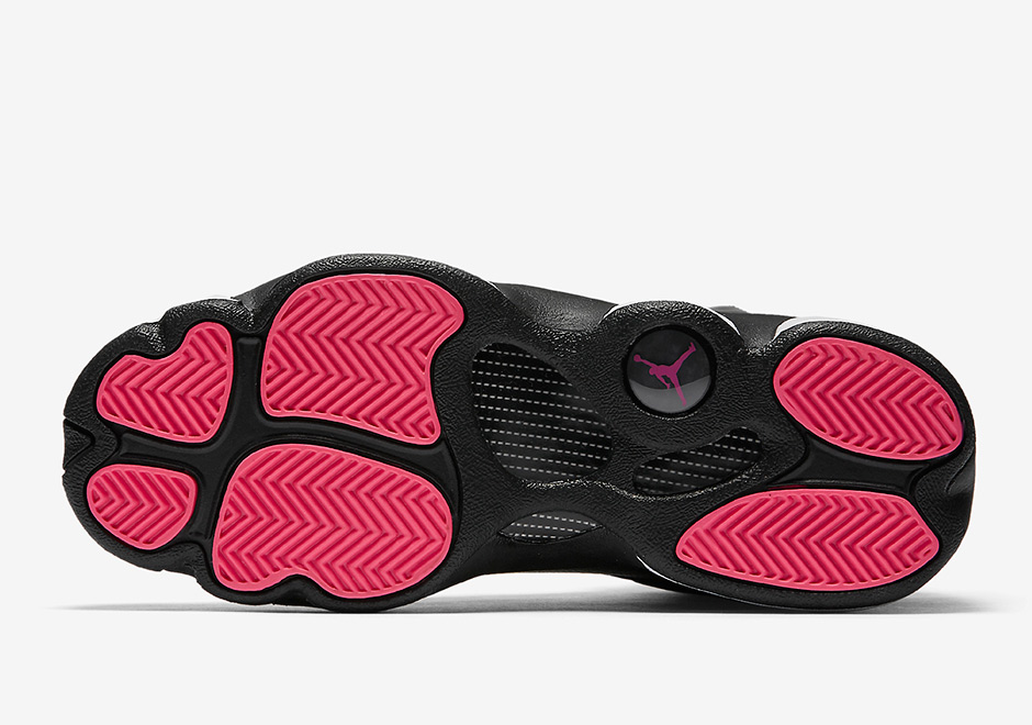 Air Jordan 13 Gs Black Hyper Pink 7