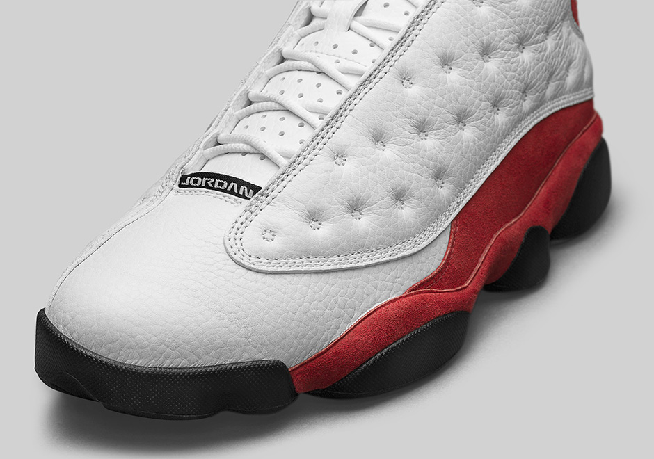 Air Jordan 13 White True Red Black 2017 4