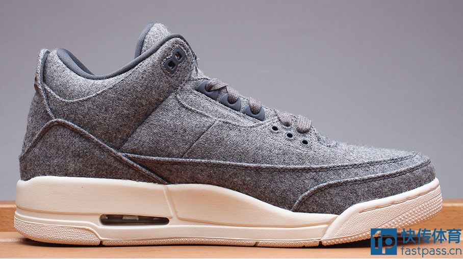 Air Jordan 3 Wool Detailed Look Release Date 04