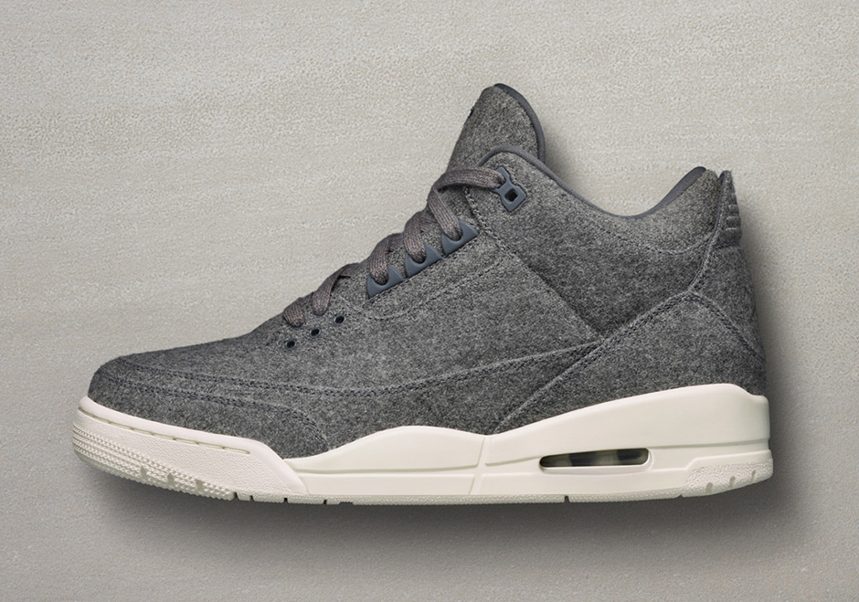 The Air Jordan 3 "Wool" Releases This Weekend