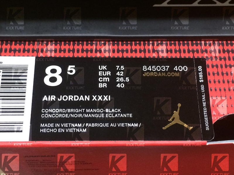 Air Jordan 31 Supernova Release Date 05