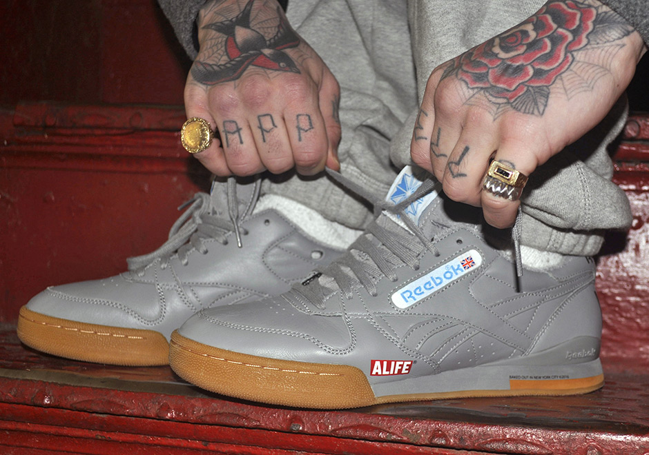 Alife Reebok Phase 1 Pro Ny Grey