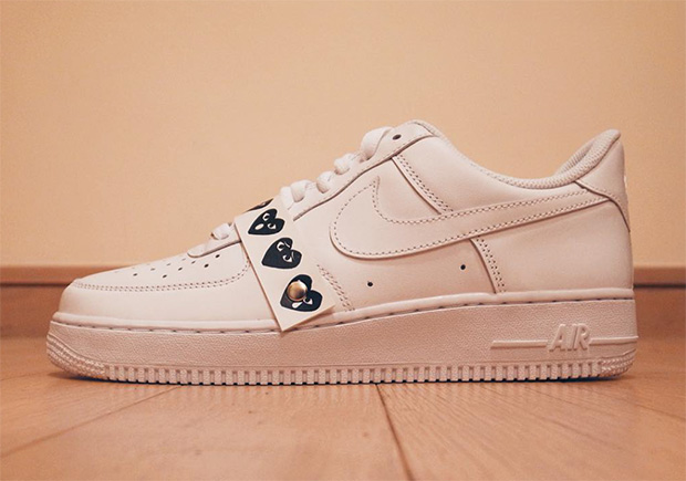 Comme Des Garcons Nike Air Force 1 Low Sample