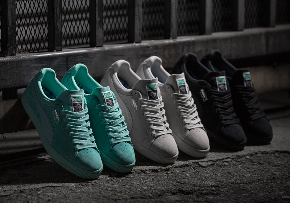 Diamond Supply Co Puma Suede Classic Suede Pack 01