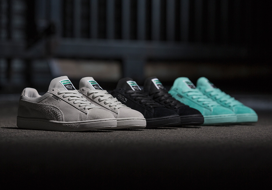 Diamond Supply Co Puma Suede Classic Suede Pack 02