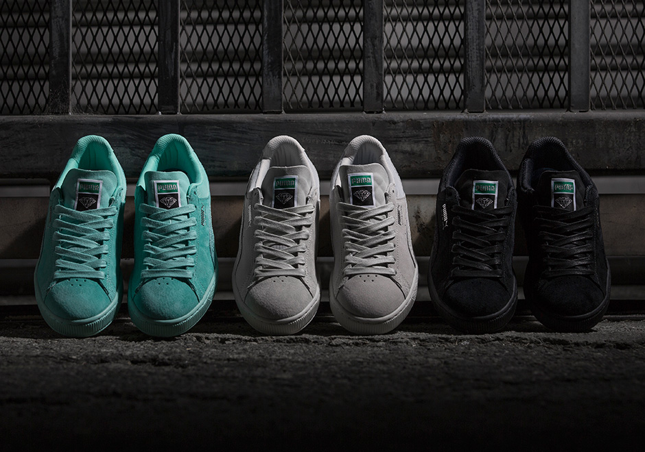 Diamond Supply Co Puma Suede Classic Suede Pack 03