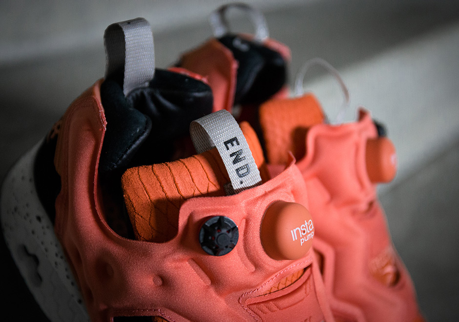 End Reebok Instapump Fury Salmon 1