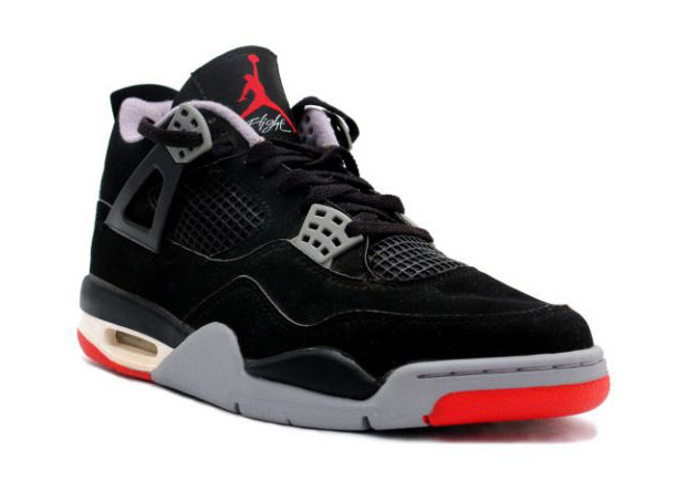 Jordan 4 Black Red Nike Air 2017