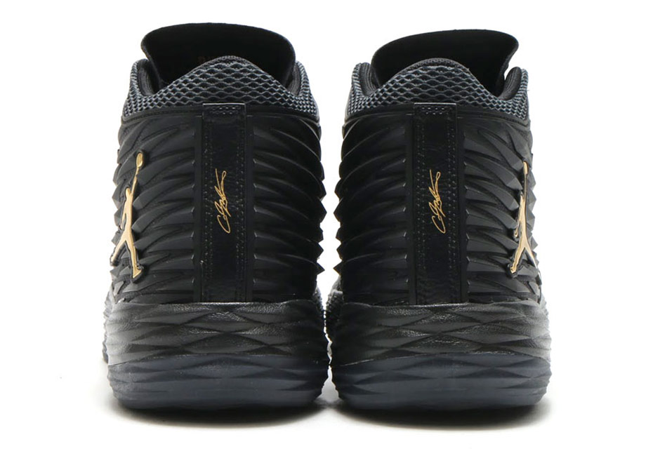 Jordan Melo M13 Black Gold Detailed Look 5