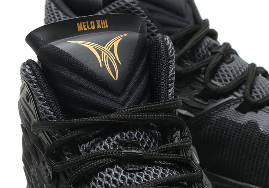 Jordan Melo M13 Black Gold Detailed Look 7