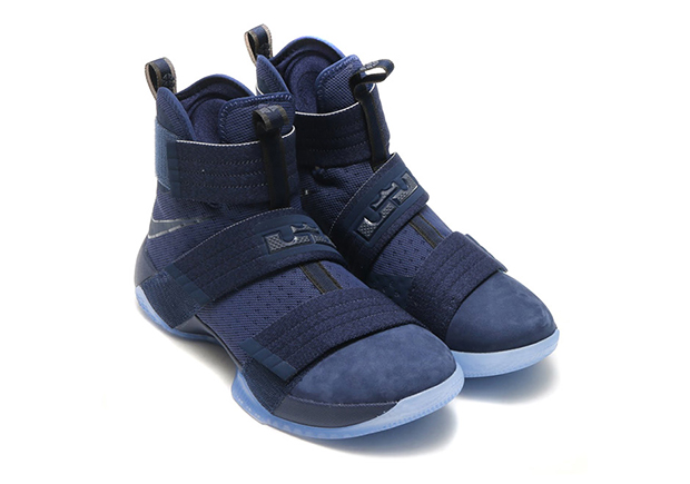 Nike LeBron Soldier 10 “Suede Toe” Arriving In Navy