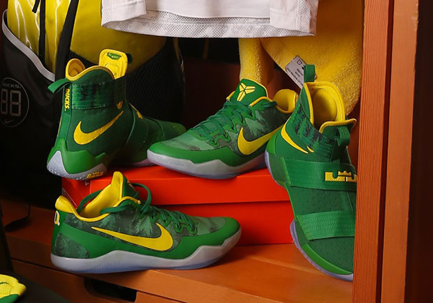 Oregon Womens Basketball Team To Sport Nike LeBron And Kobe PEs Against Washington