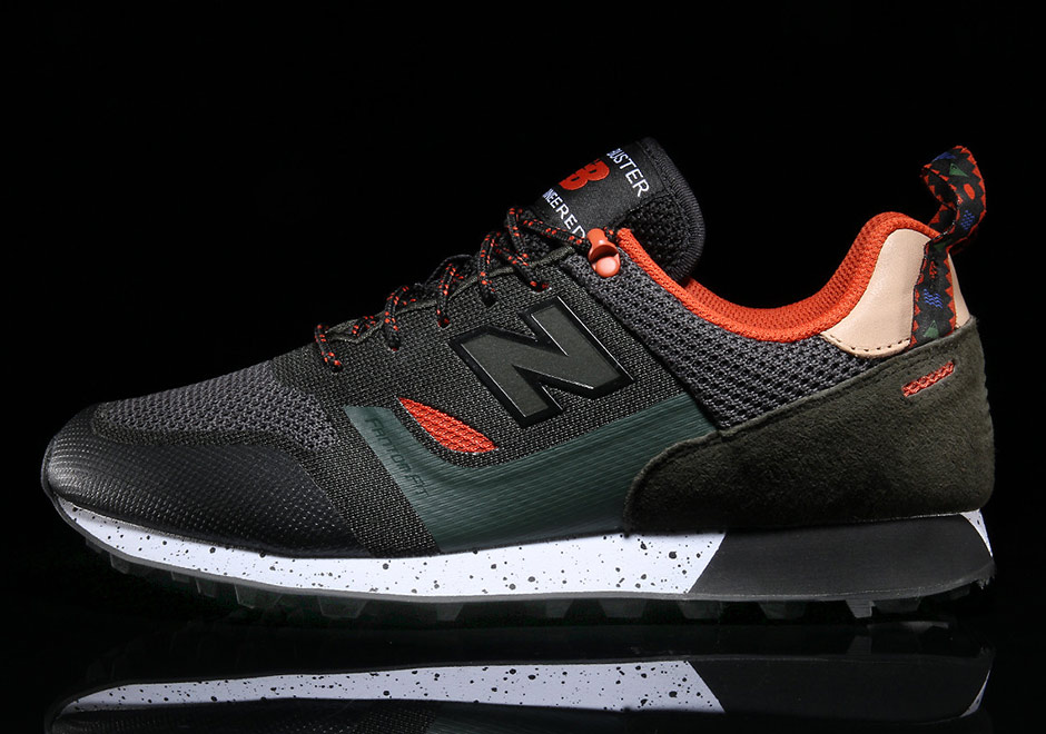 New Balance Trailbuster Reengineered Forest Green Black Orange 3