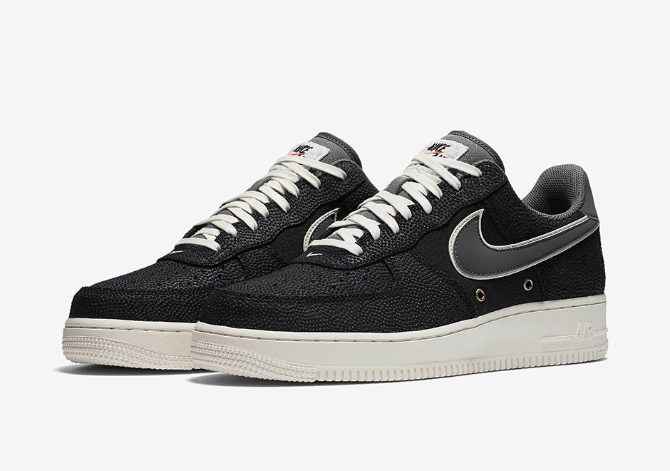 Nike Air Force 1 Basketball Leather Black 1