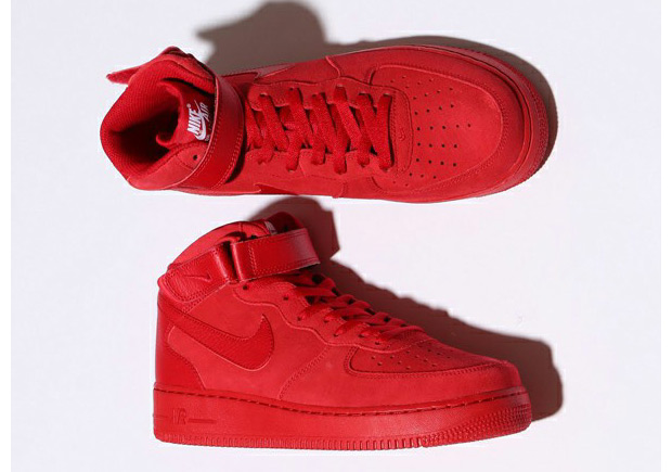 Nike Air Force 1 Mid Red October 01