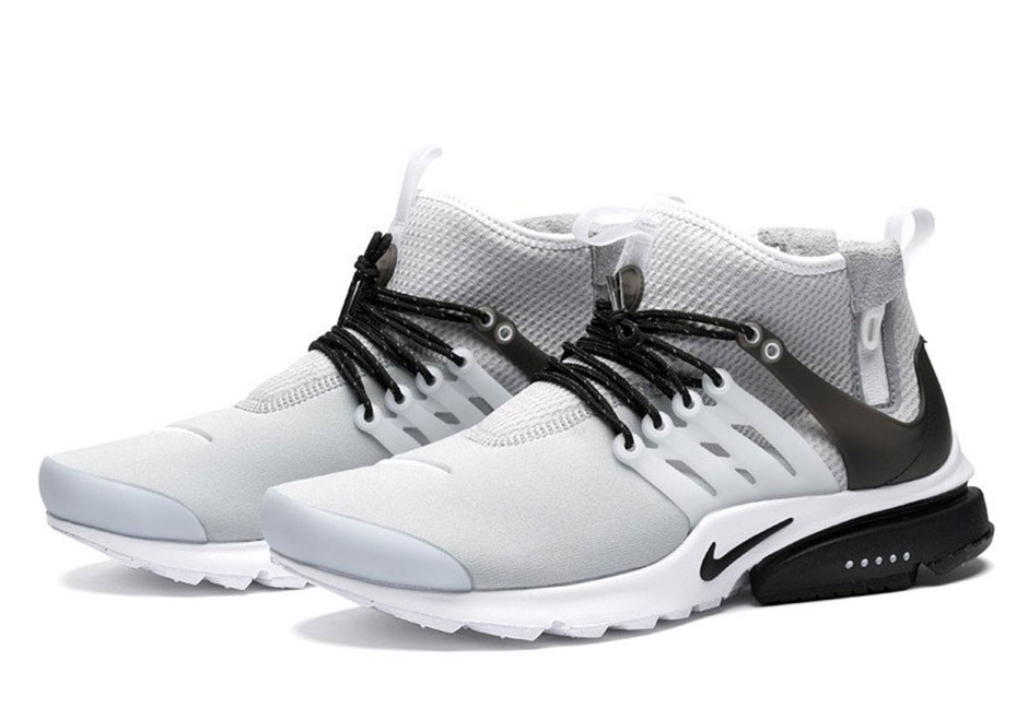 Nike Air Presto Mid Utility Wolf Grey Available 02