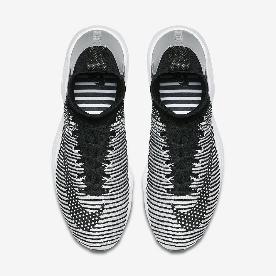 Nike Flyknit Mercurial Ix Black White Stars 4