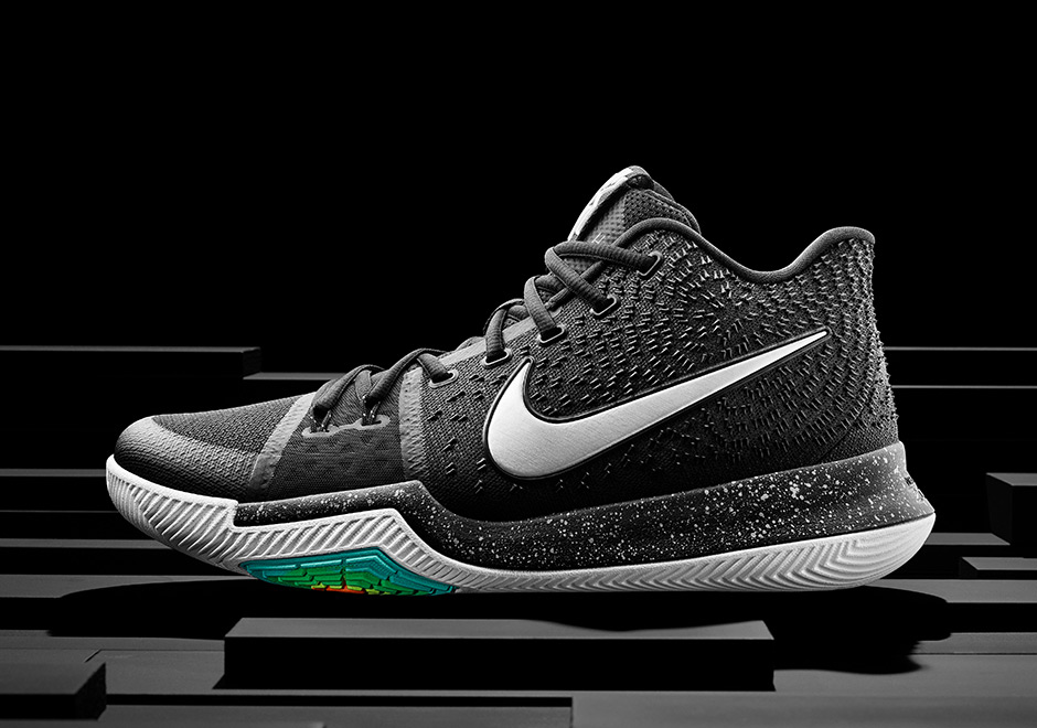 Nike Kyrie 3 Black White Green Release Date 1