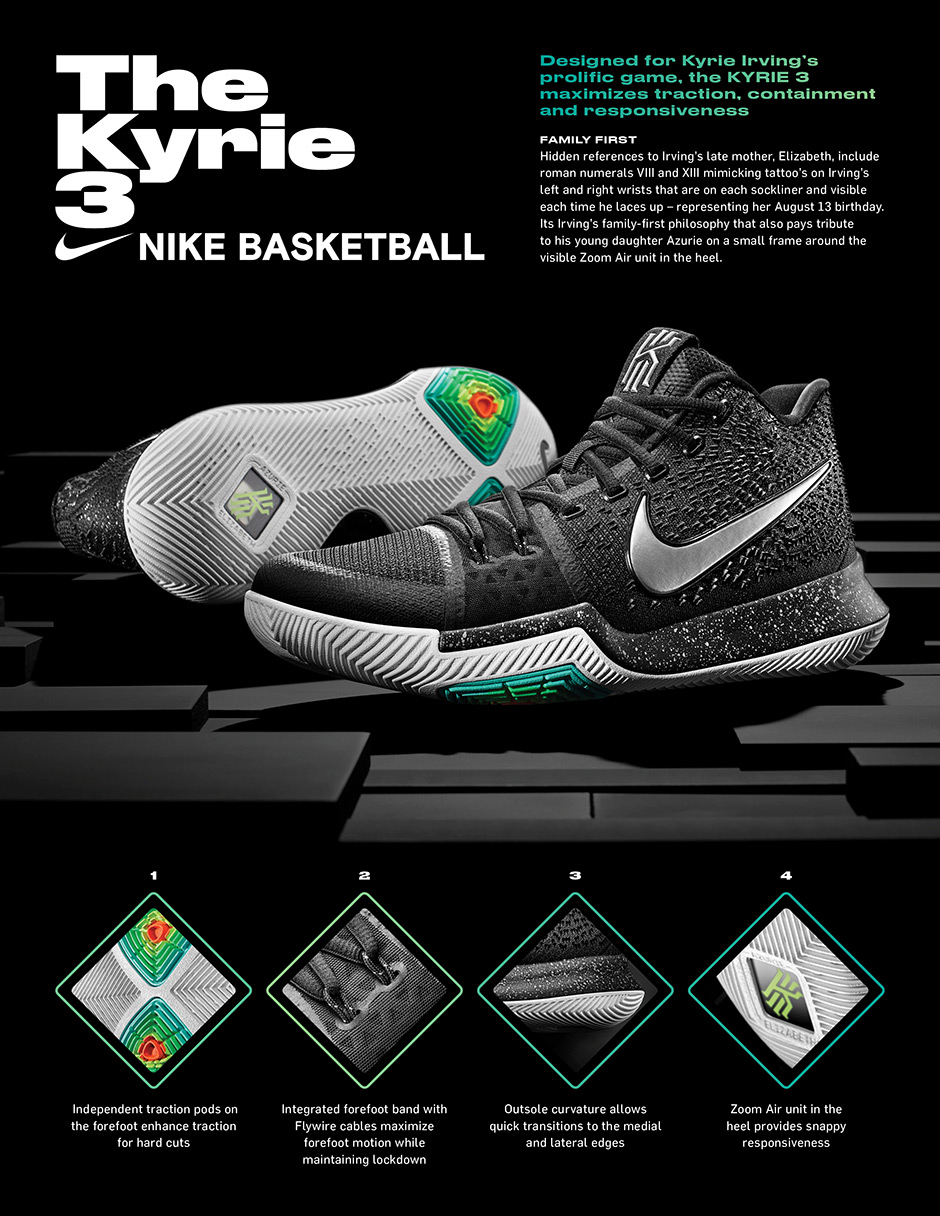 Nike Kyrie Tech Sheet